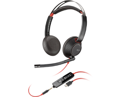 Picture of POLY   |  Blackwire 5220 Stereo (USB-C) Headset