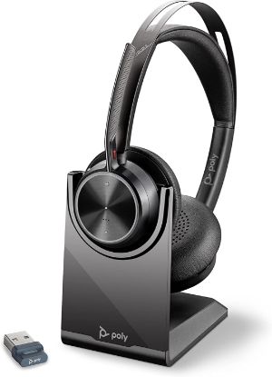 Picture of POLY | Voyager Focus 2 - UC (+ Charge Stand) Wireless Headset