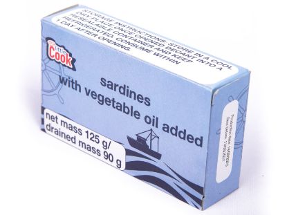 Picture of Canned Sardines with Vegetable oil   125g X 12