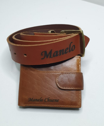 Picture of Belt and wallet Combo
